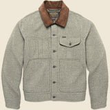 Spokane Insulated Short Cruiser - Heather Grey - Filson - STAG Provisions - Outerwear - Coat / Jacket