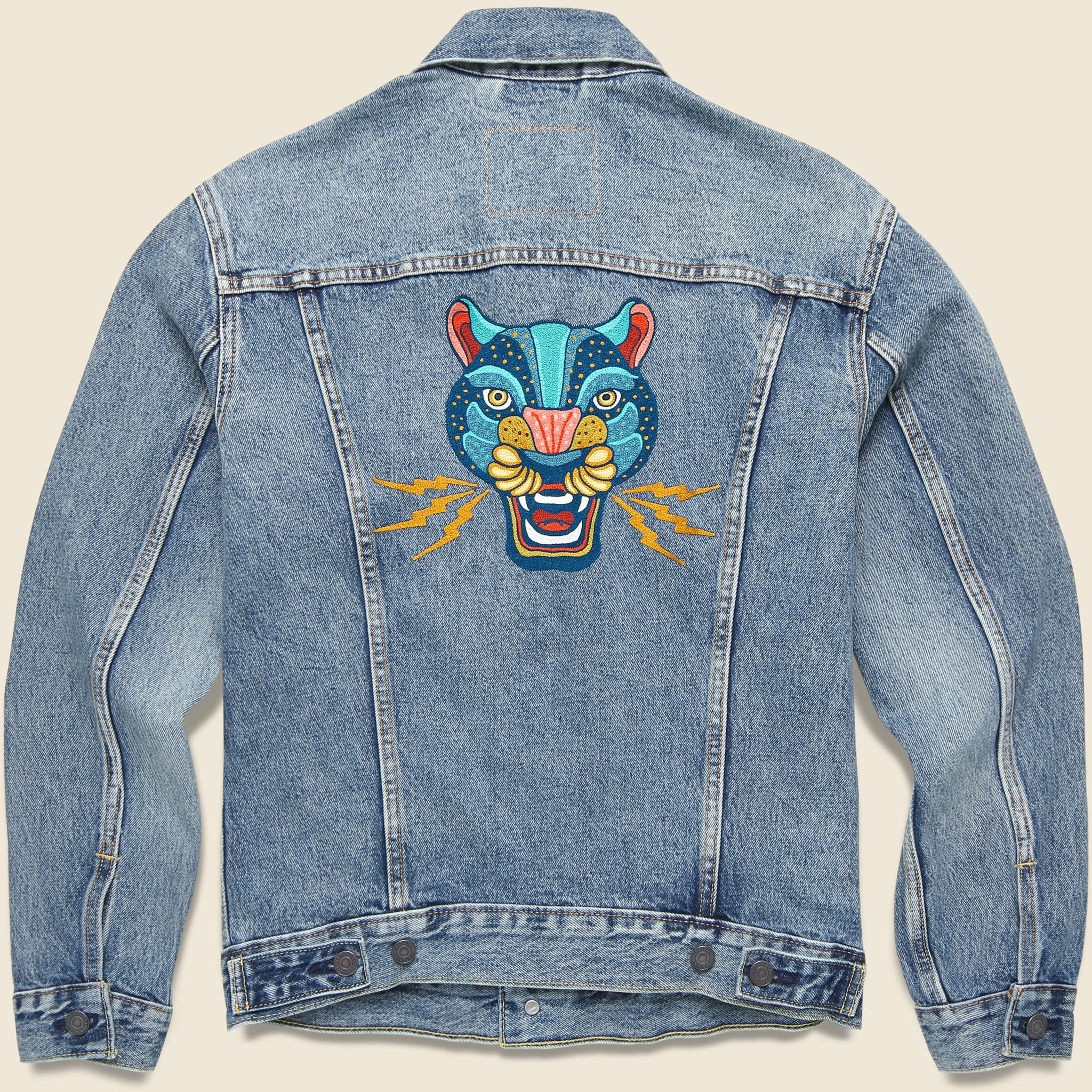 Ft. Lonesome x STAG Radiant Jaguar Trucker Jacket - Fort Lonesome - STAG Provisions - Outerwear - Coat / Jacket