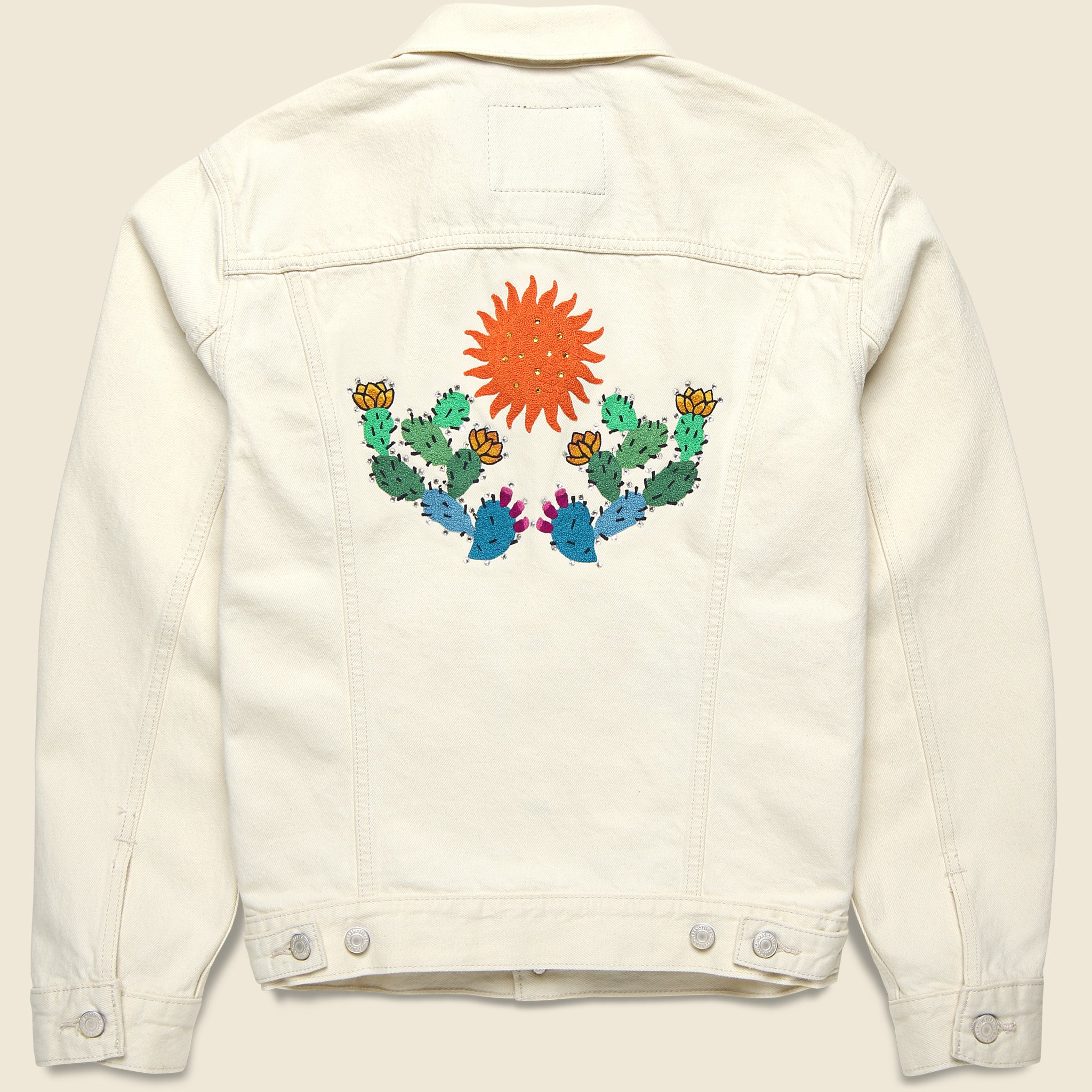 Cactus & Snake Trucker Jacket - Fort Lonesome - STAG Provisions - Outerwear - Coat / Jacket
