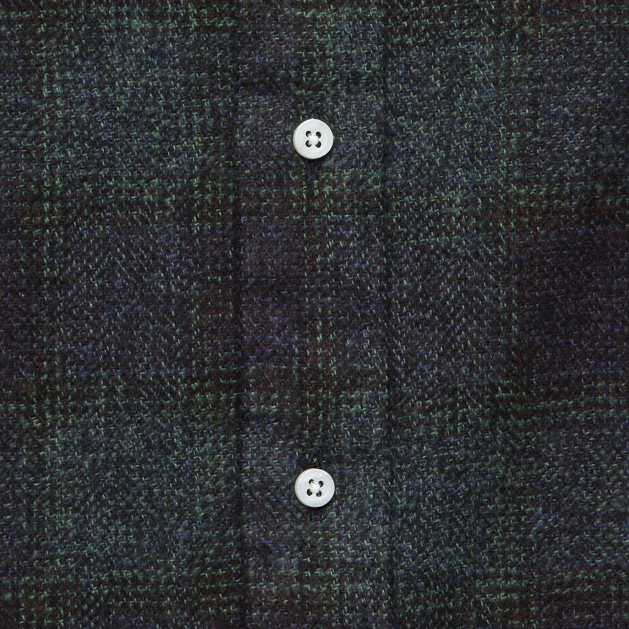 Brushed Cotton Plaid Shirt - Navy - Gitman Vintage - STAG Provisions - Tops - L/S Woven - Plaid