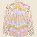 Brushed Twill Sport Shirt - Grey/Pink Plaid - Hamilton Shirt Co. - STAG Provisions - Tops - L/S Woven - Plaid