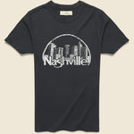 Nashville Skyline Tee - Black - Imogene + Willie - STAG Provisions - Tops - S/S Tee