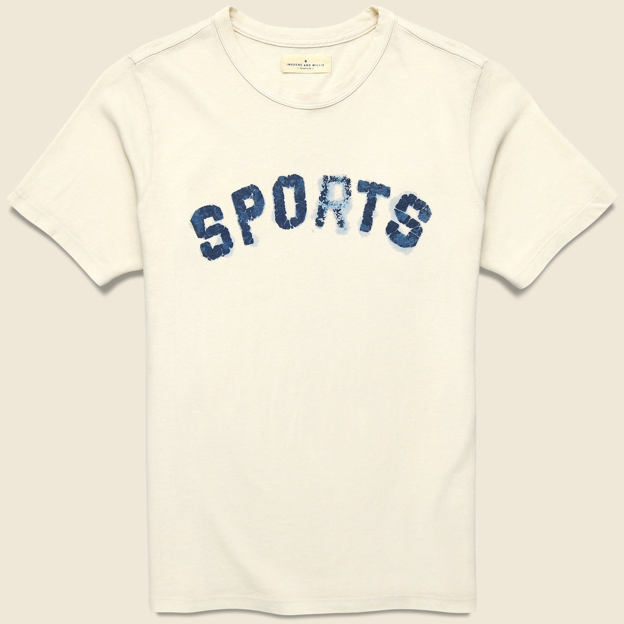 Sports Tee - Vintage White - Imogene + Willie - STAG Provisions - Tops - S/S Tee - Graphic