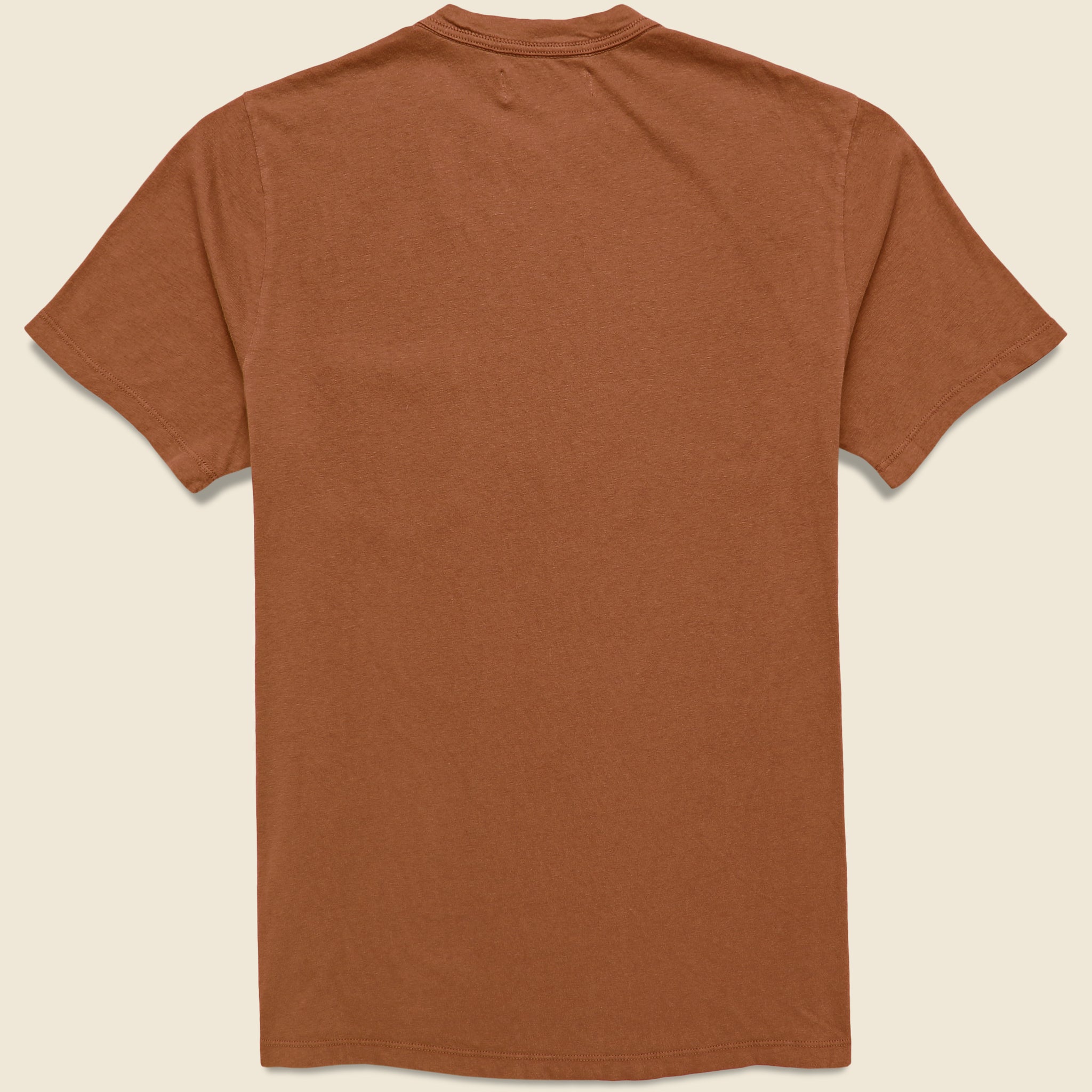 
                          Pocket Tee - Rust
                        