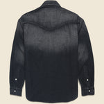 Hayes Pearl Snap - Washed Black - Imogene + Willie - STAG Provisions - Tops - L/S Woven - Solid