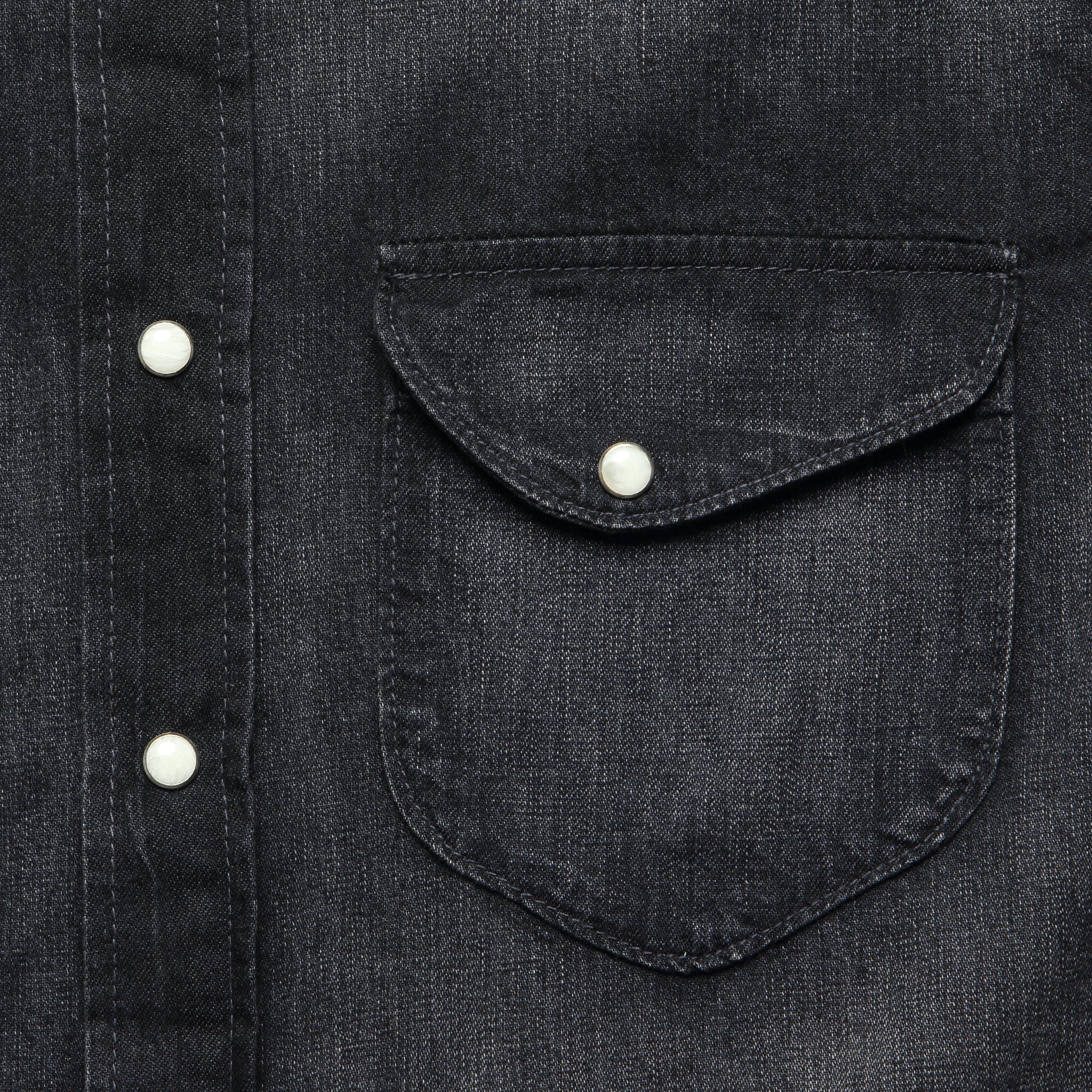 
                          Hayes Pearl Snap - Washed Black - Imogene + Willie - STAG Provisions - Tops - L/S Woven - Solid
                        
