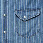 Hayes Pearl Snap - Indigo Stripe - Imogene + Willie - STAG Provisions - Tops - L/S Woven - Stripe