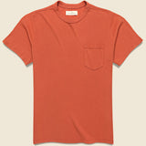 Pocket Tee - Rust - Imogene + Willie - STAG Provisions - Tops - S/S Tee