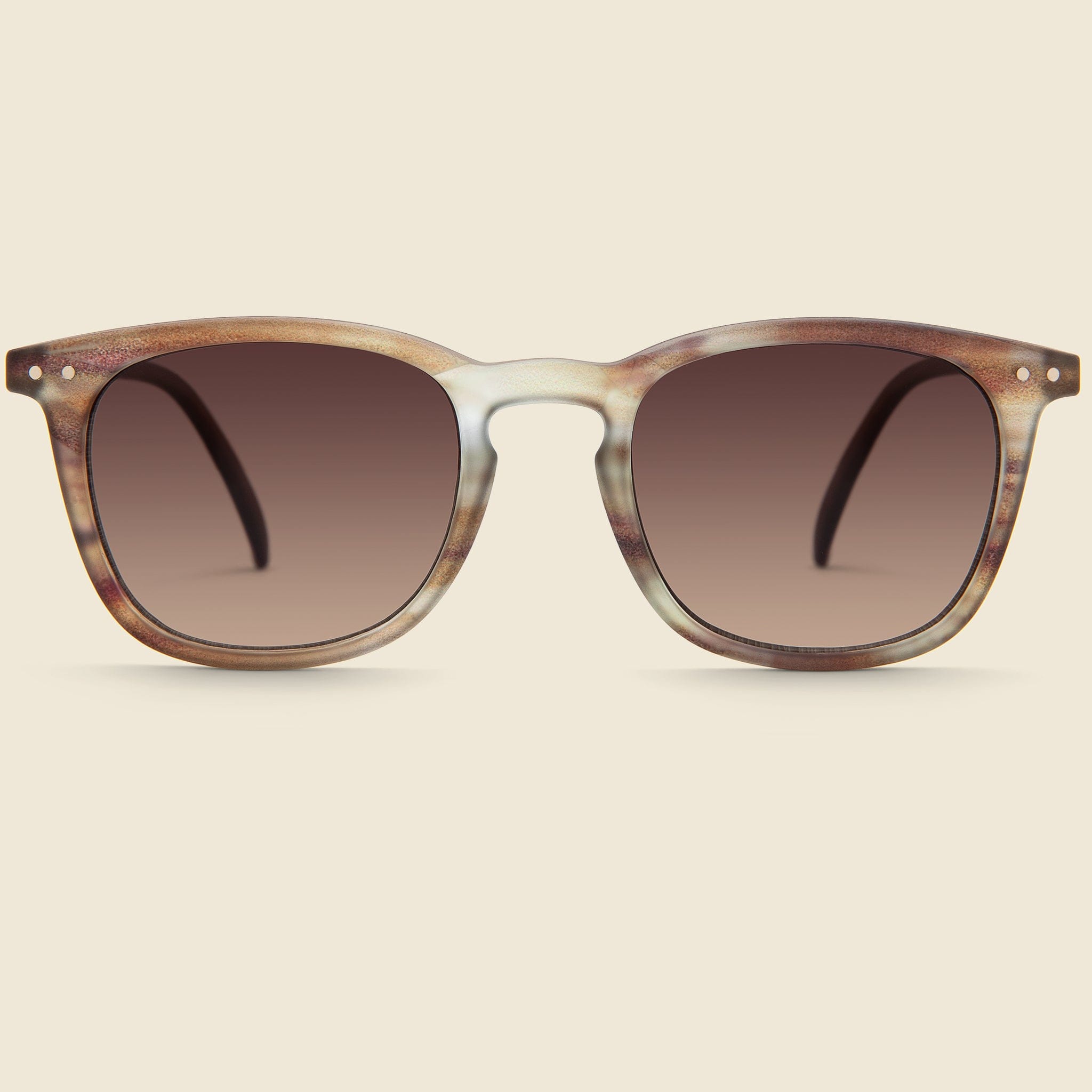 The Trapeze #E - Smoky Brown - Izipizi - STAG Provisions - Accessories - Eyewear
