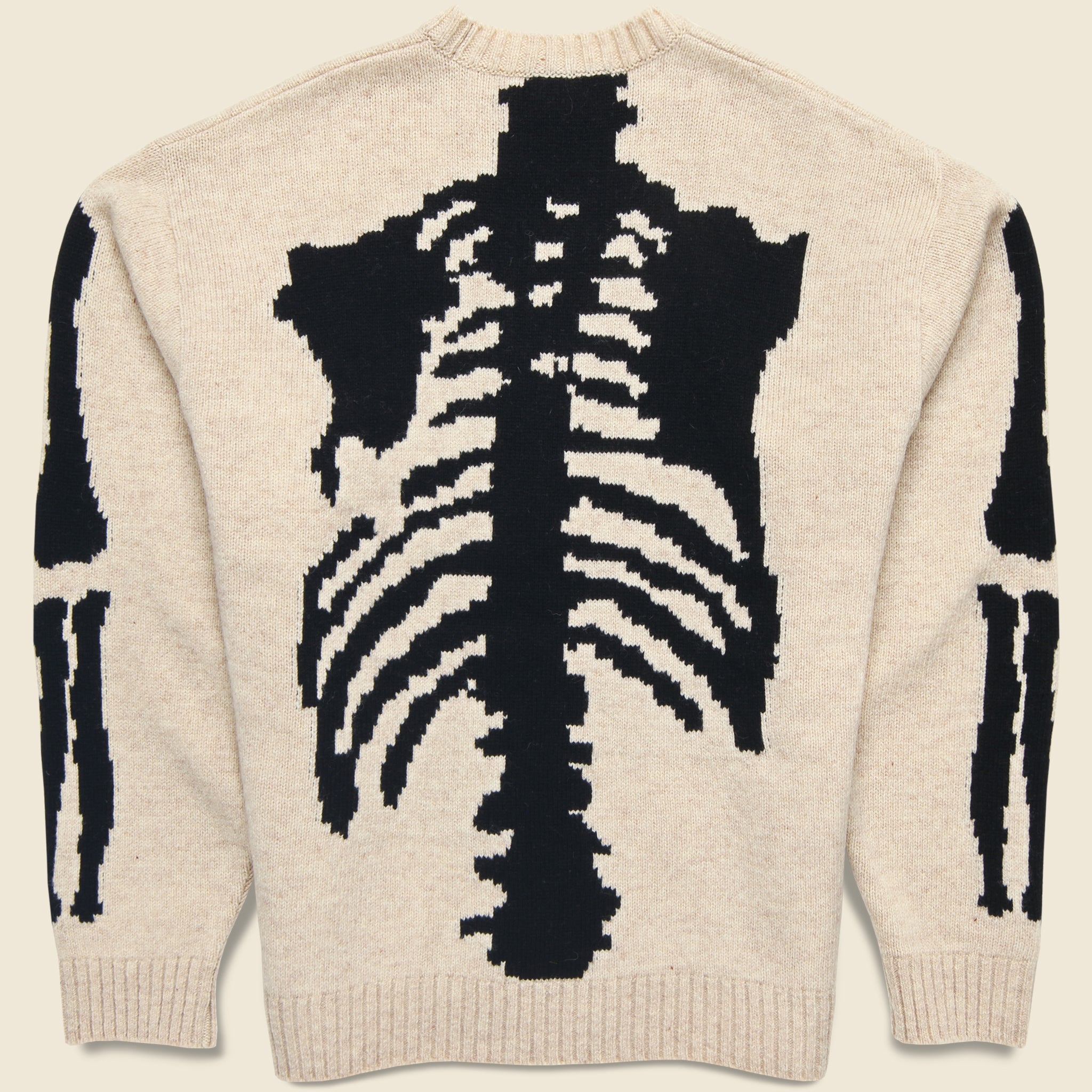 5G Wool Bone Sweater - Ecru - Kapital - STAG Provisions - Tops - Sweater