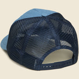 Denim Repair Service Truck Cap - Navy - Kapital - STAG Provisions - Accessories - Hats