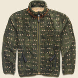 Tsume-Shobu Fleece Zip Blouson - Khaki - Kapital - STAG Provisions - Outerwear - Coat / Jacket