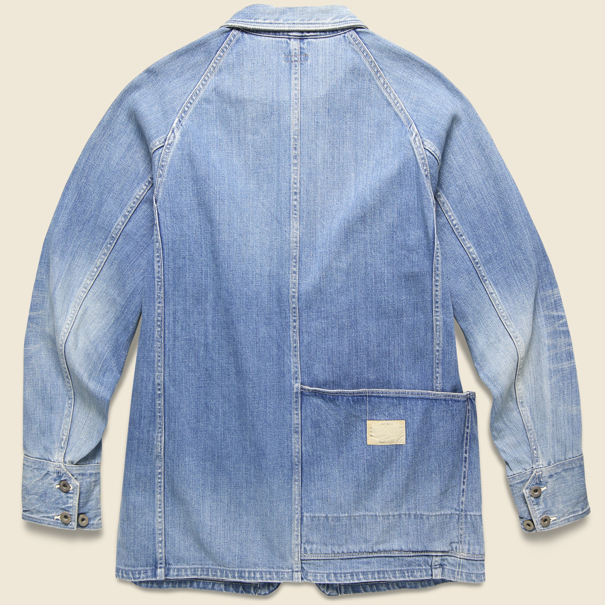 
                          Denim Cactus Coverall - Light Indigo - Kapital - STAG Provisions - Outerwear - Coat / Jacket
                        
