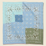 Paisley Patchwork Bandana - Sax - Kapital - STAG Provisions - Accessories - Bandanas