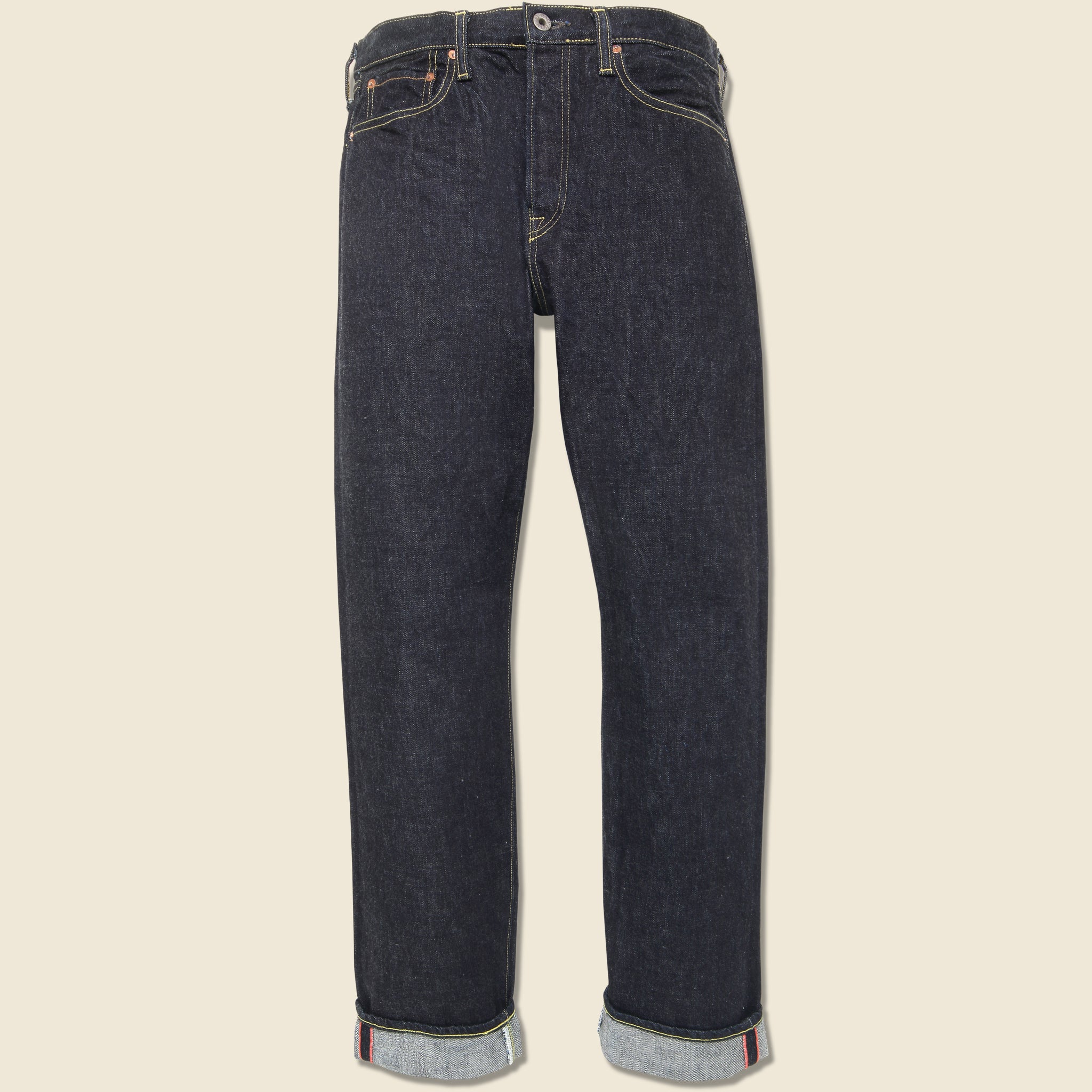 14oz Monkey Cisco Denim - One Wash - Kapital - STAG Provisions - Pants - Denim