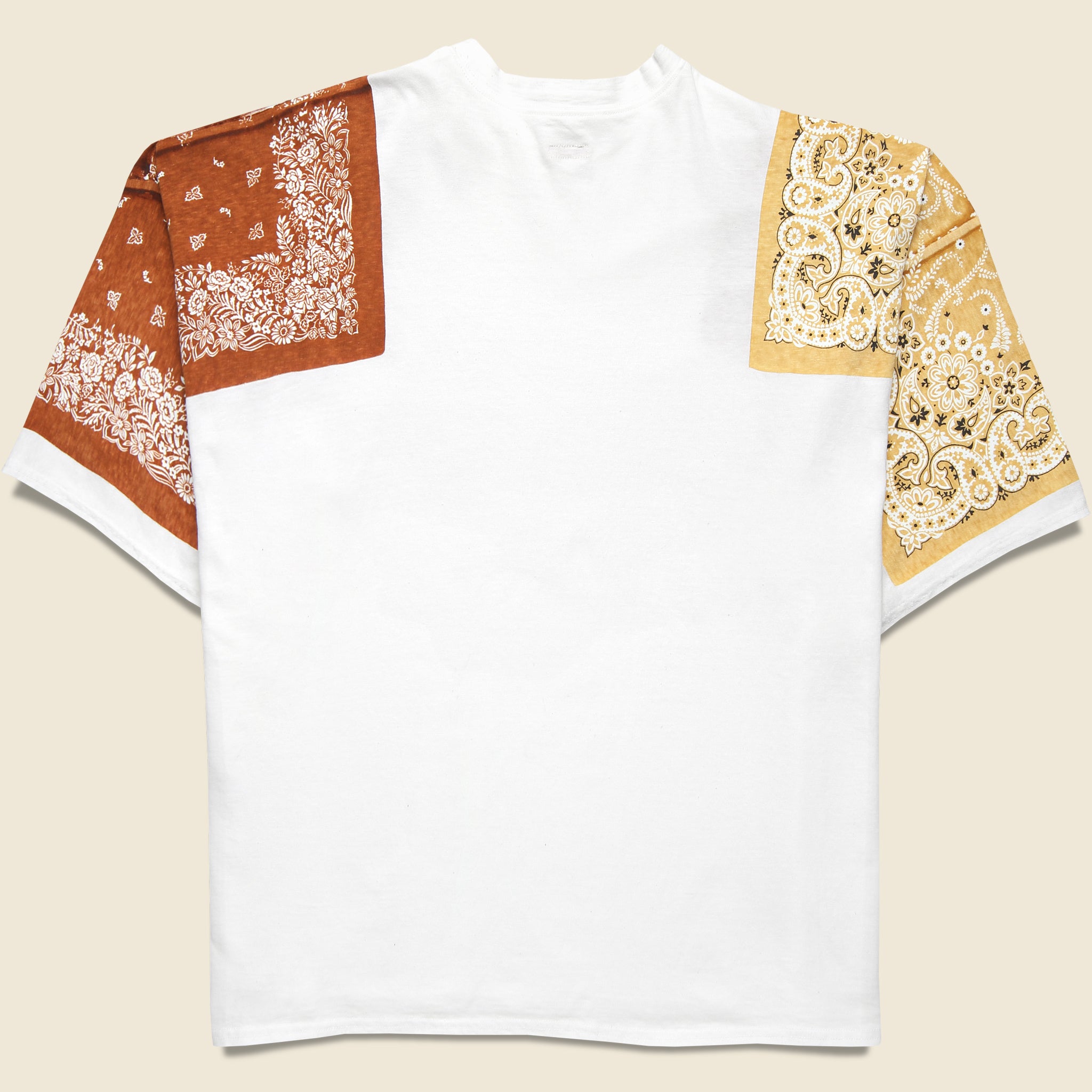 
                          Bandana Huge-Tee - Light Brown - Kapital - STAG Provisions - Tops - S/S Tee
                        