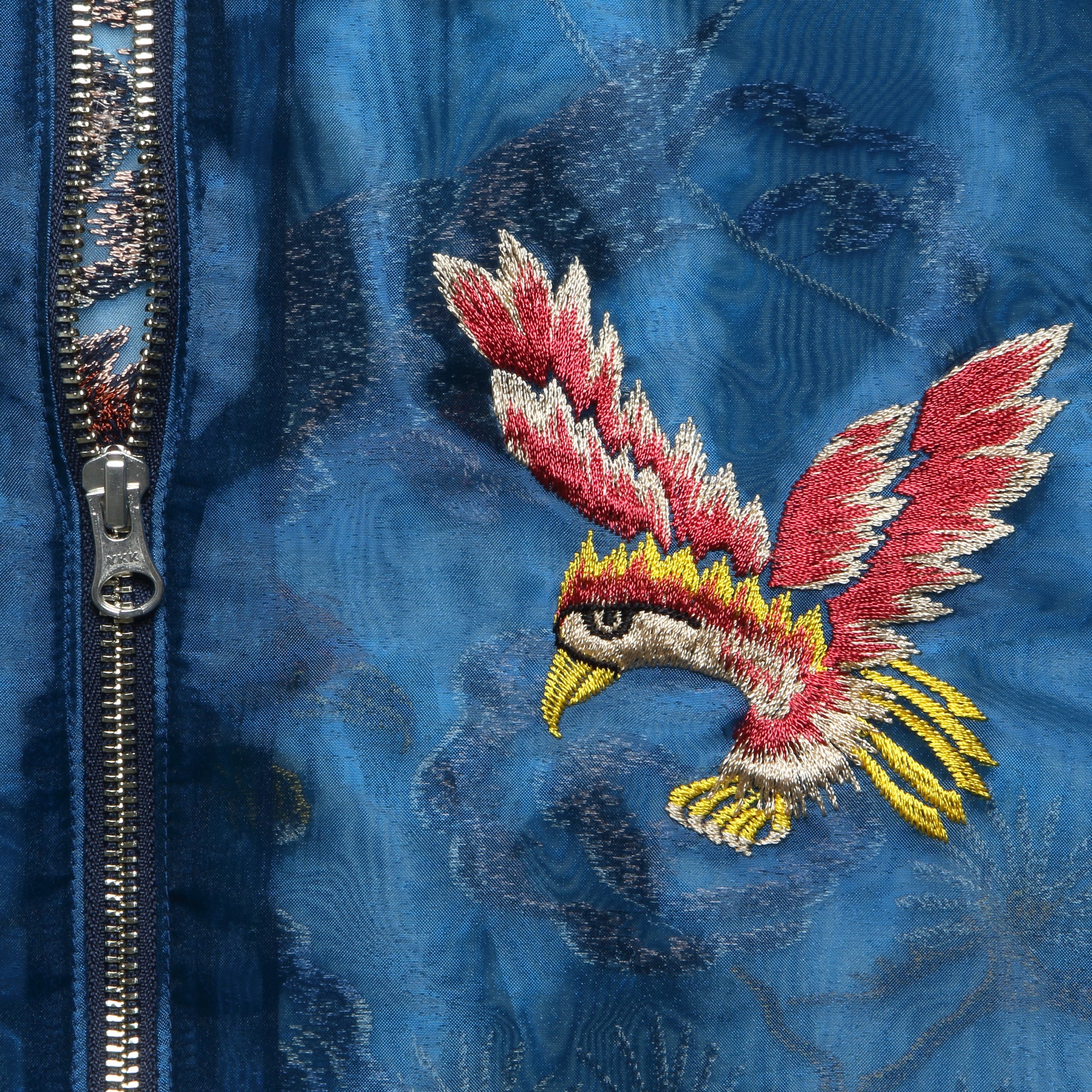 
                          Eagle Sheer Pearl Souvenir Jacket - Dark Blue - Kapital - STAG Provisions - Outerwear - Coat / Jacket
                        