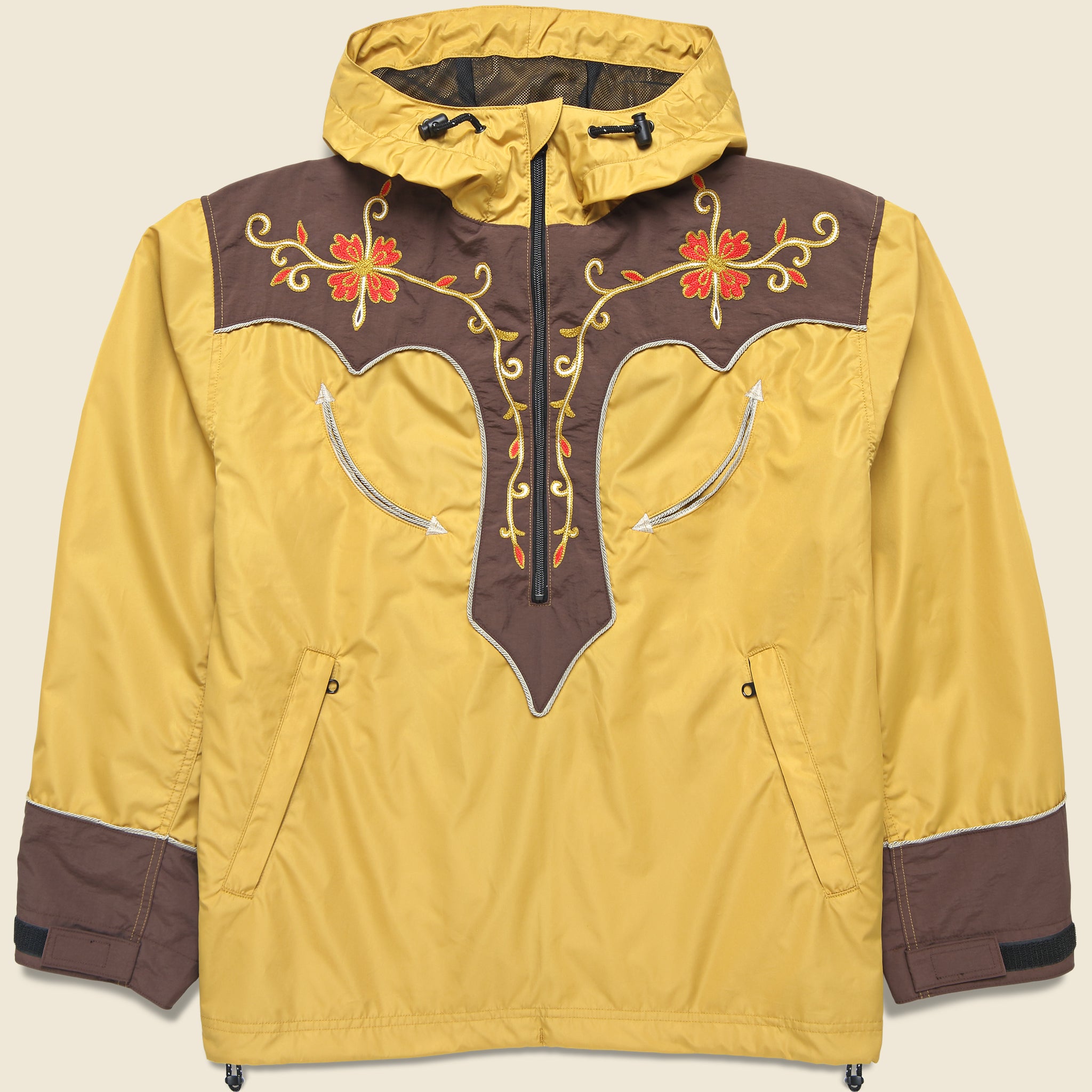 Taffeta Tennessee Cactus Parka - Mustard - Kapital - STAG Provisions - Outerwear - Coat / Jacket