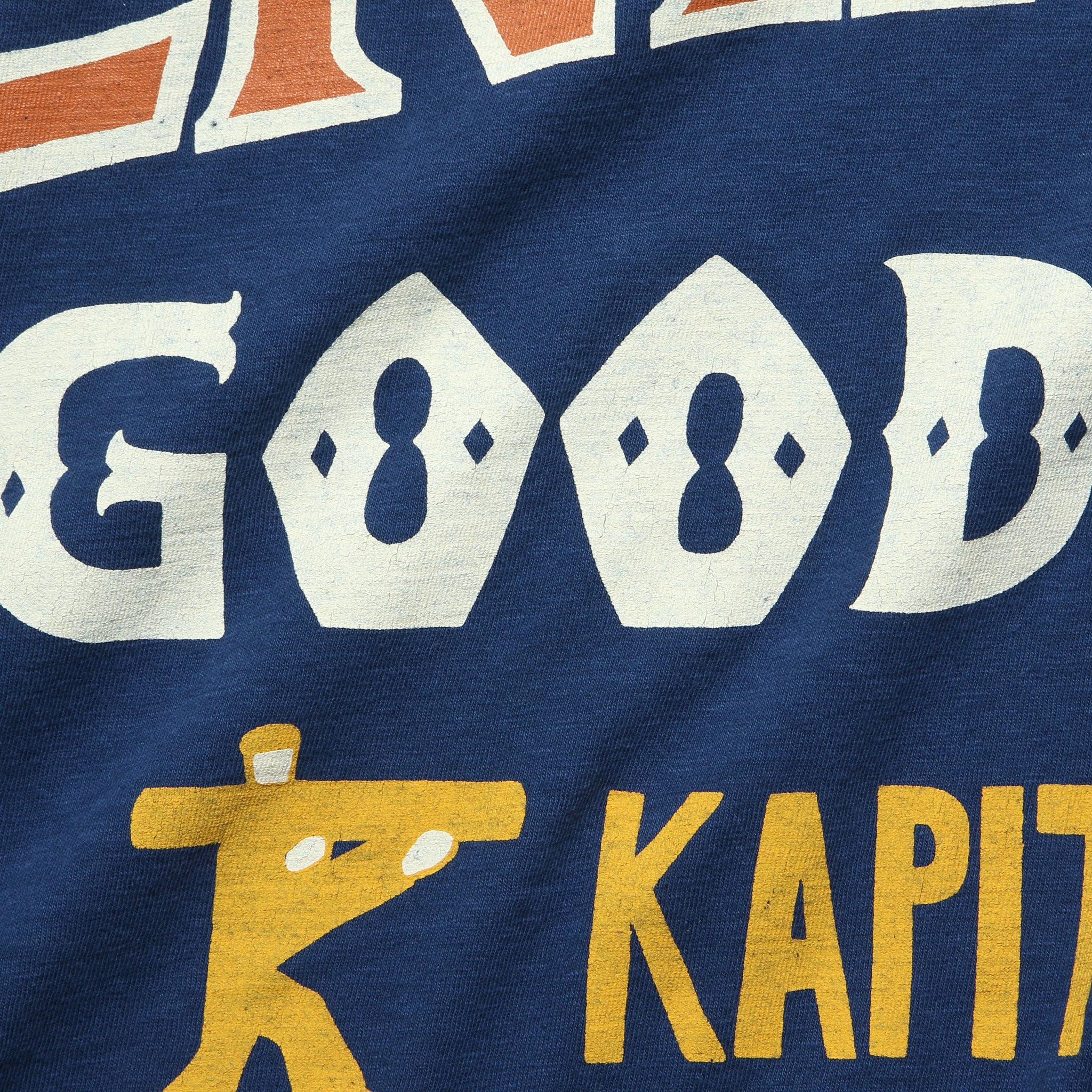 Denim Repair Huge Tee - Navy - Kapital - STAG Provisions - Tops - S/S Tee