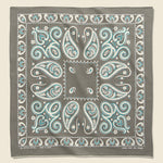 Sammy Paisley Bandana - Khaki - Kapital - STAG Provisions - Accessories - Bandanas