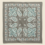 Sammy Paisley Bandana - Khaki - Kapital - STAG Provisions - Accessories - Bandanas