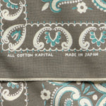 Sammy Paisley Bandana - Khaki - Kapital - STAG Provisions - Accessories - Bandanas