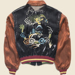 Sheer Pearl Mosquito Guard Vietnam Jacket - Black/Brown - Kapital - STAG Provisions - Outerwear - Coat / Jacket