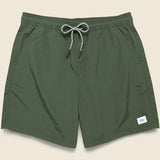 Poolside Volley Trunk - Olive - Katin - STAG Provisions - Shorts - Swim