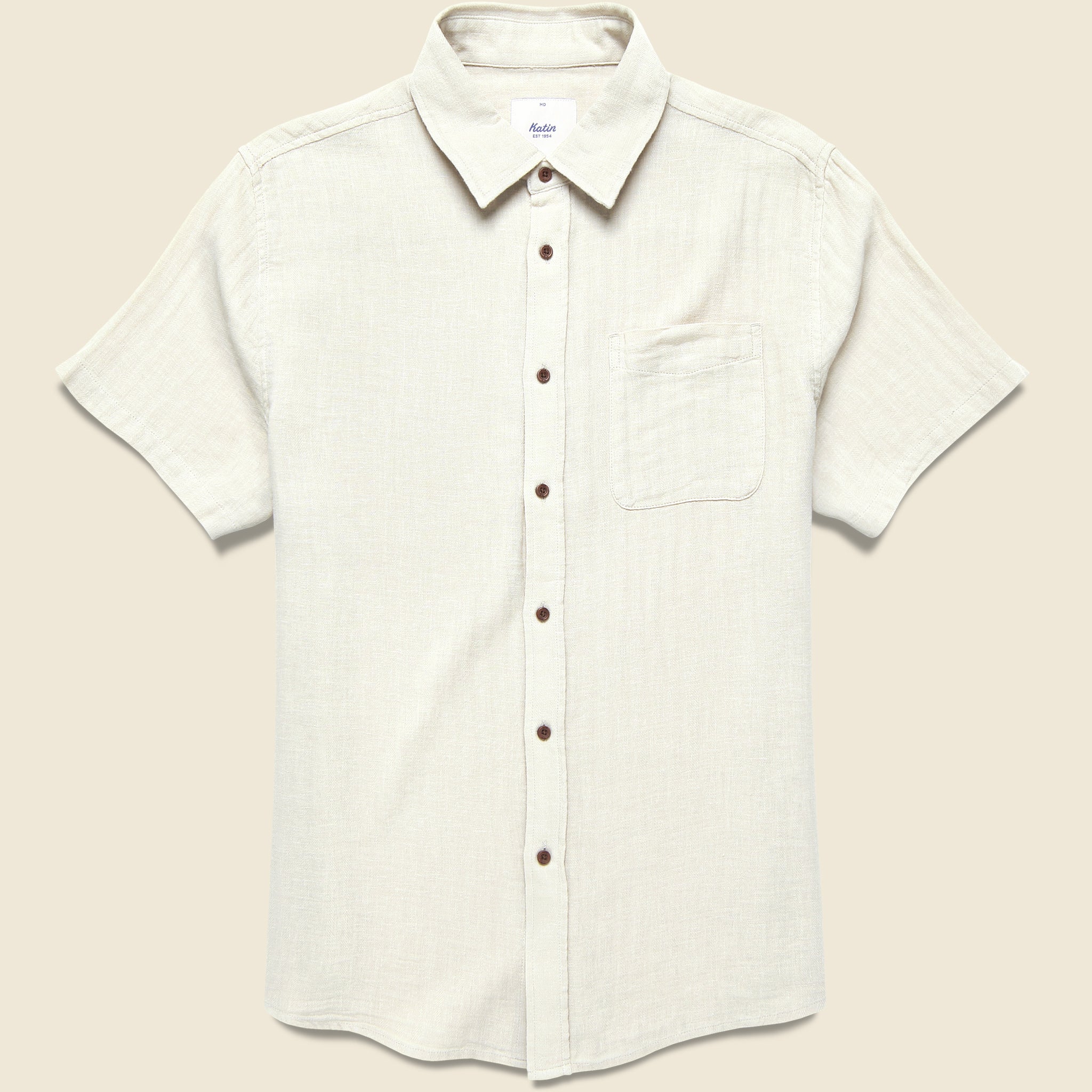 Alan Solid Shirt - White