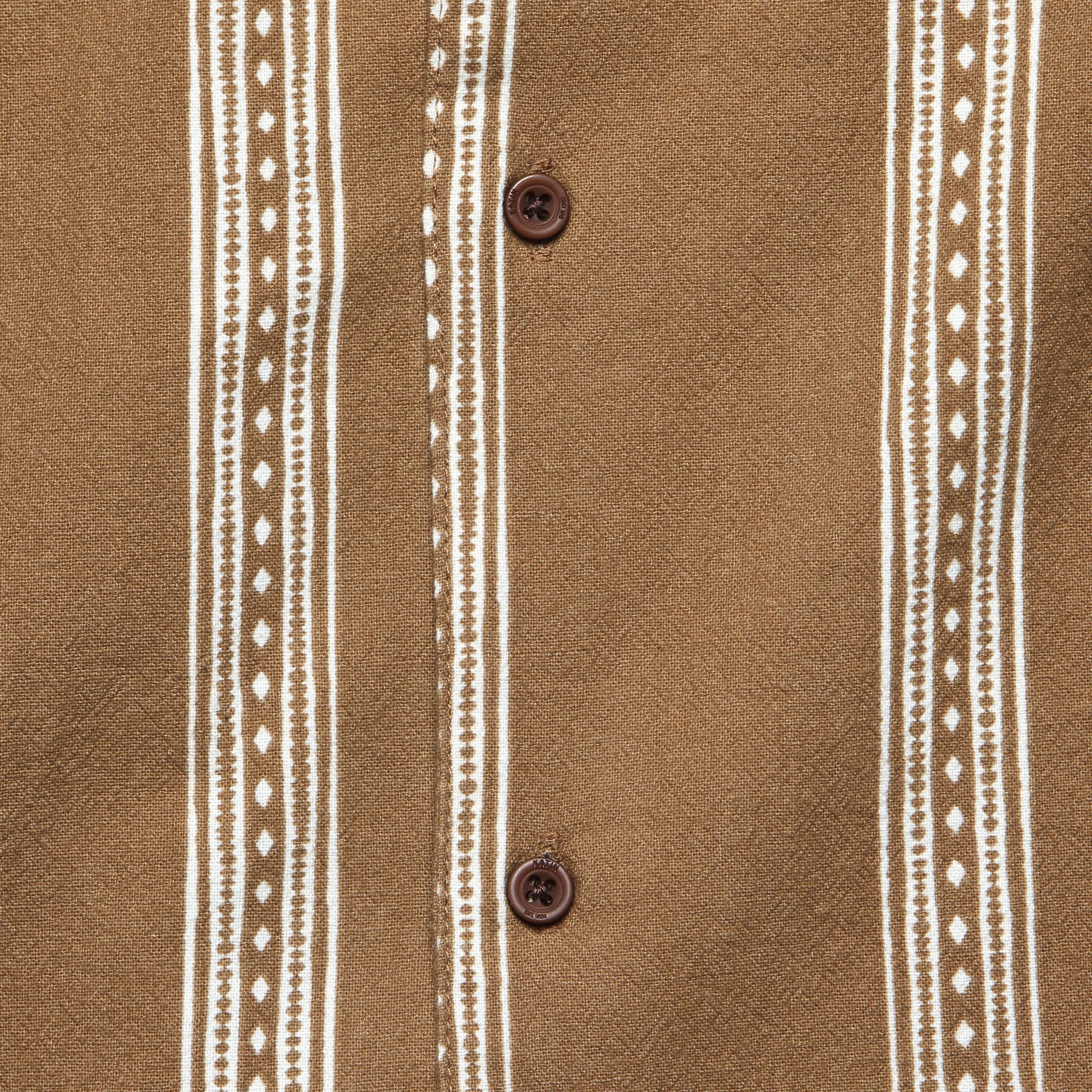 
                          Cedar Shirt - Light Brown - Katin - STAG Provisions - Tops - S/S Woven - Stripe
                        