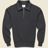 50s Quarter Zip - Peat - Knickerbocker - STAG Provisions - Tops - Fleece / Sweatshirt