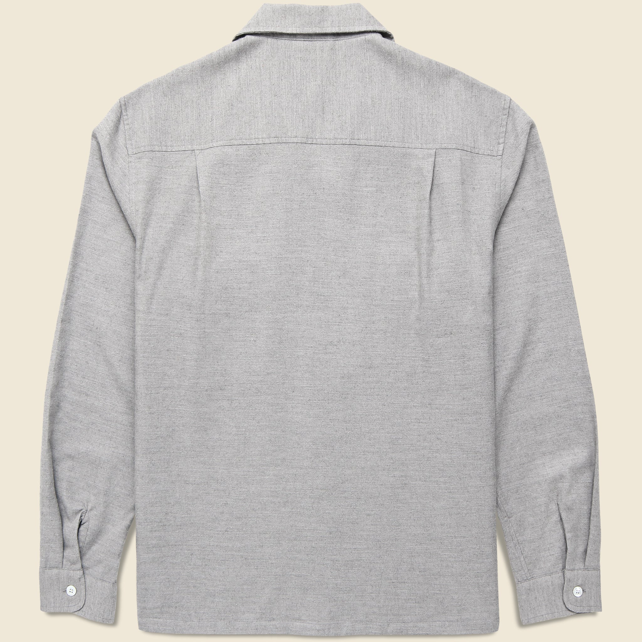 Penny Flannel - Pebble - Knickerbocker - STAG Provisions - Tops - L/S Woven - Solid