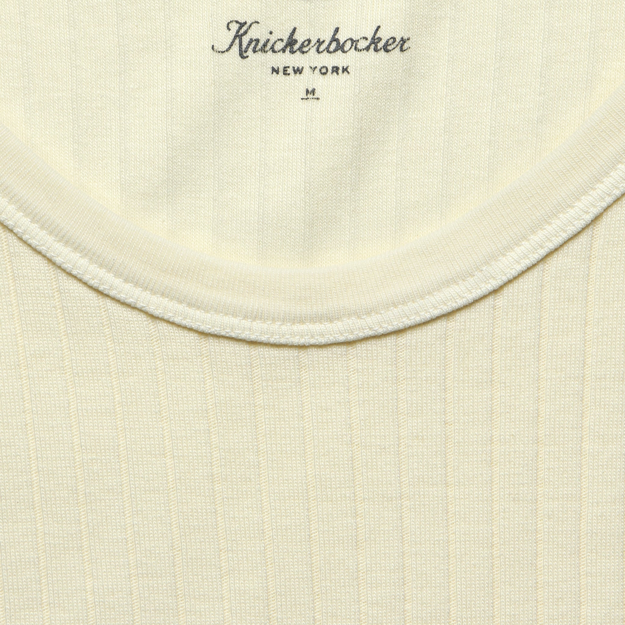 
                          Rib Tank - Bone - Knickerbocker - STAG Provisions - Tops - S/S Tee
                        