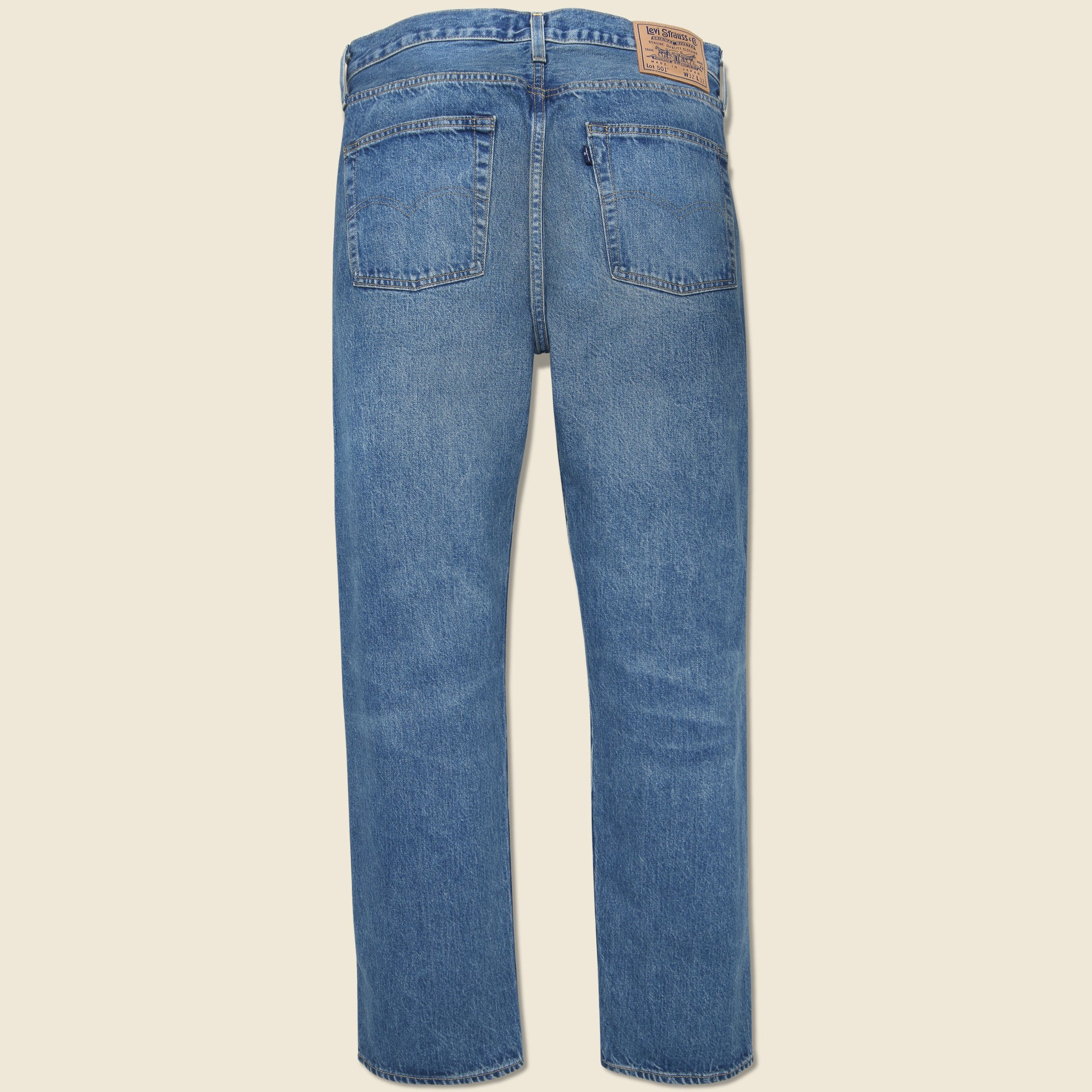 
                          1980s 501 Straight Jean - MIJ Ahoy - Levis Blue Tab - STAG Provisions - Pants - Denim
                        