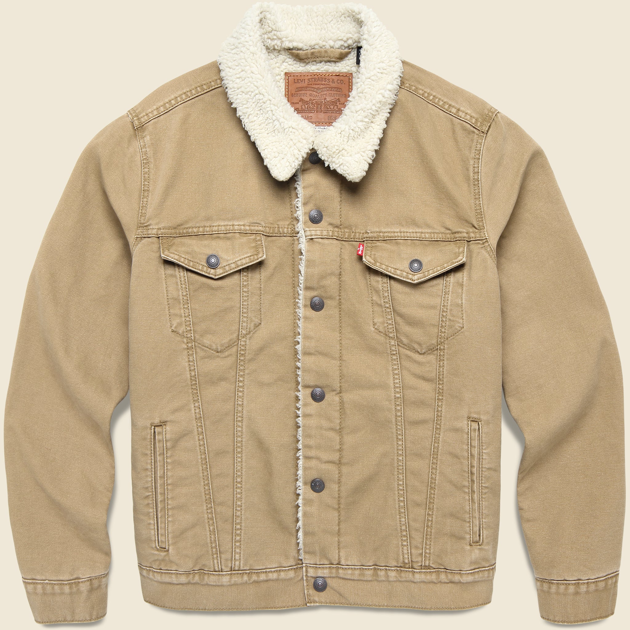 Type III Sherpa Trucker Jacket - Ermine - Levis Premium - STAG Provisions - Outerwear - Coat / Jacket