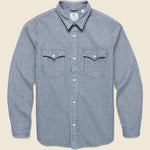Relaxed Western Shirt - Railroad Stripe - Levis Premium - STAG Provisions - Tops - L/S Woven - Stripe