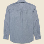 Relaxed Western Shirt - Railroad Stripe - Levis Premium - STAG Provisions - Tops - L/S Woven - Stripe