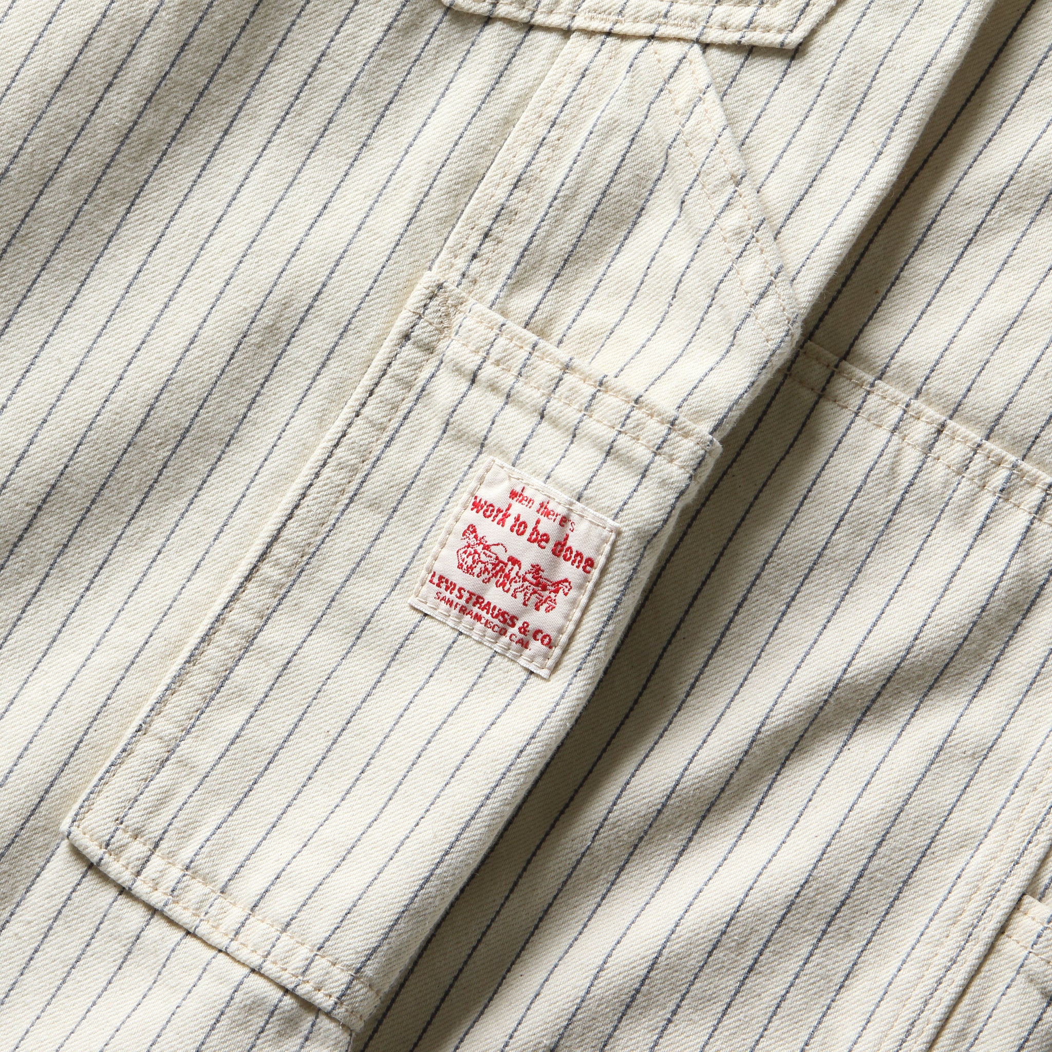 568 Double Knee Carpenter Pant - Marris Stripe - Levis Premium - STAG Provisions - Pants - Denim