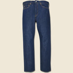 1980s 501 Straight Jean - Dark Rinse - Levis Blue Tab - STAG Provisions - Pants - Denim