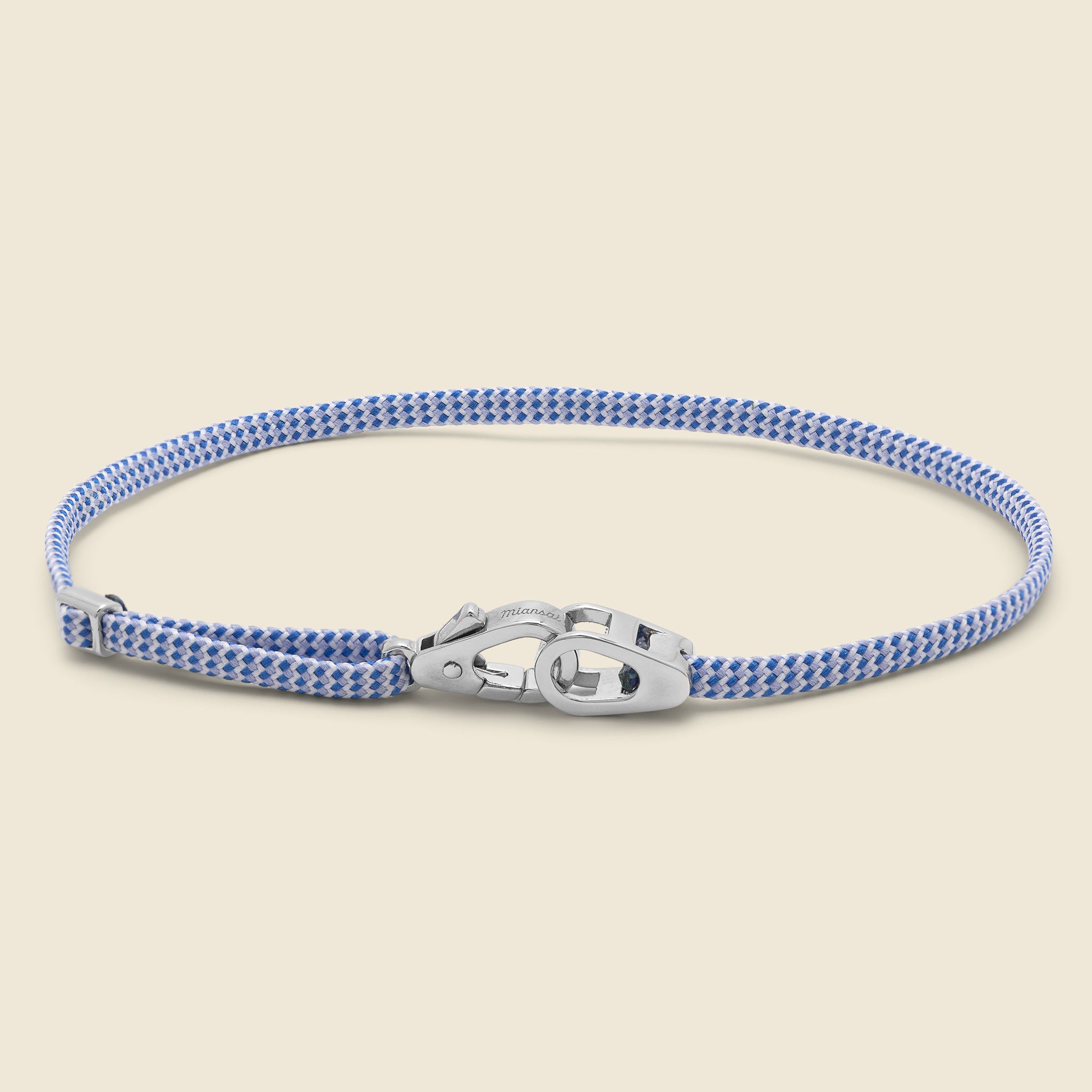 Caden Pull Bracelet - Sterling Silver/Light Blue - Miansai - STAG Provisions - Accessories - Cuffs