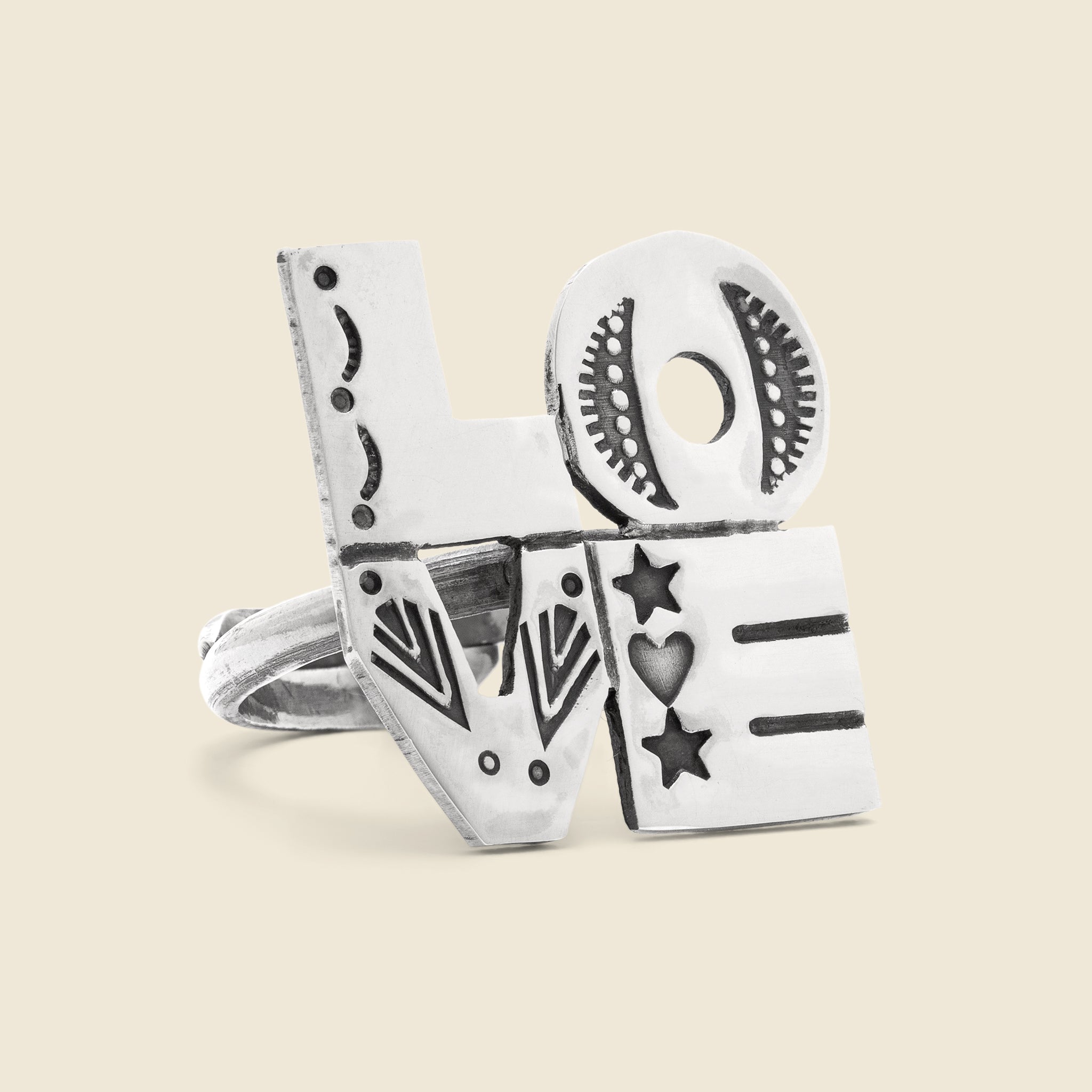 Newtive Ring Plate - Love - Munqa - STAG Provisions - Accessories - Rings