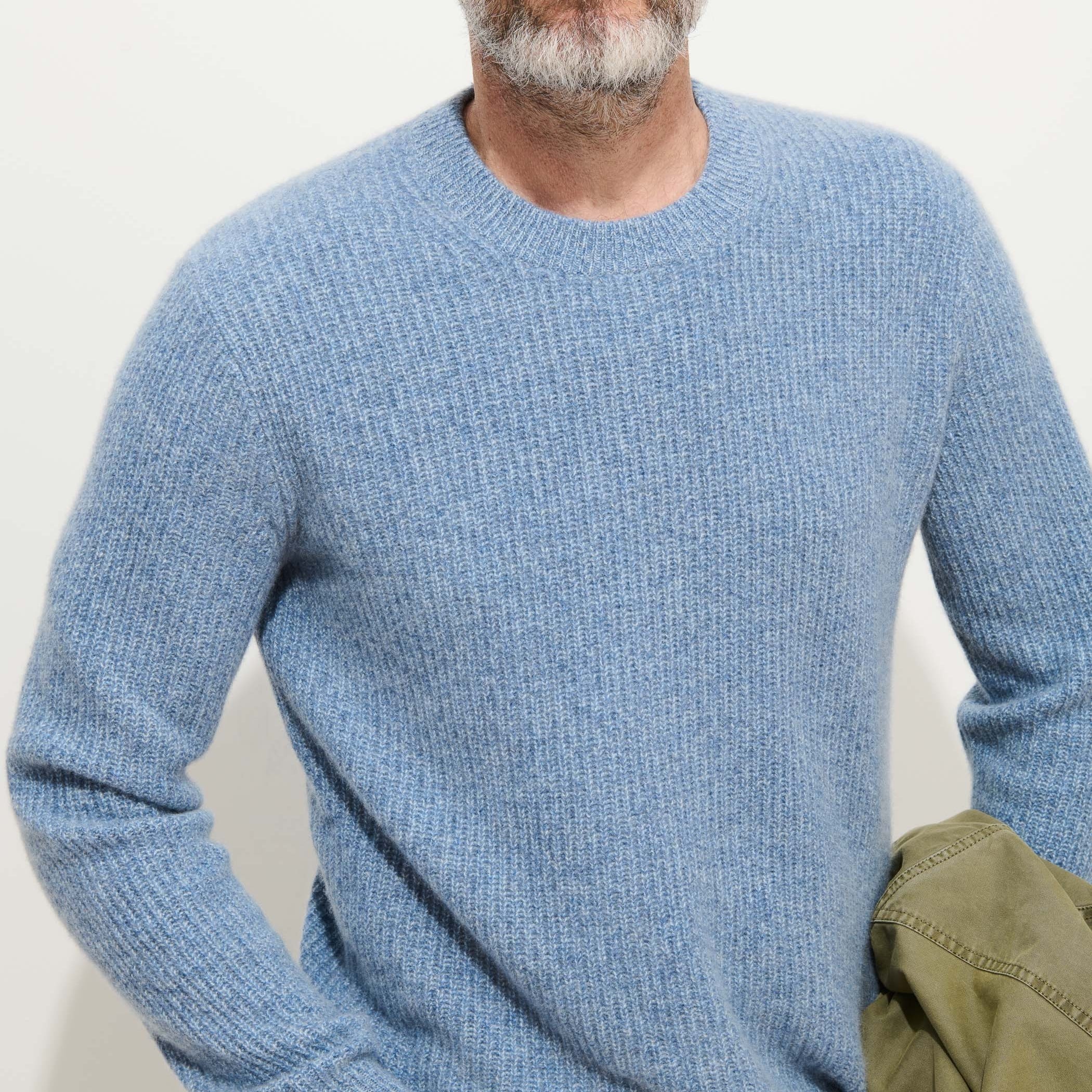 Cashmere Jordan Sweater - Stonewash - Alex Mill - STAG Provisions - Tops - Sweater