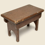 Small Primitive Wooden Stool #3 - Vintage - STAG Provisions - One & Done - Furniture