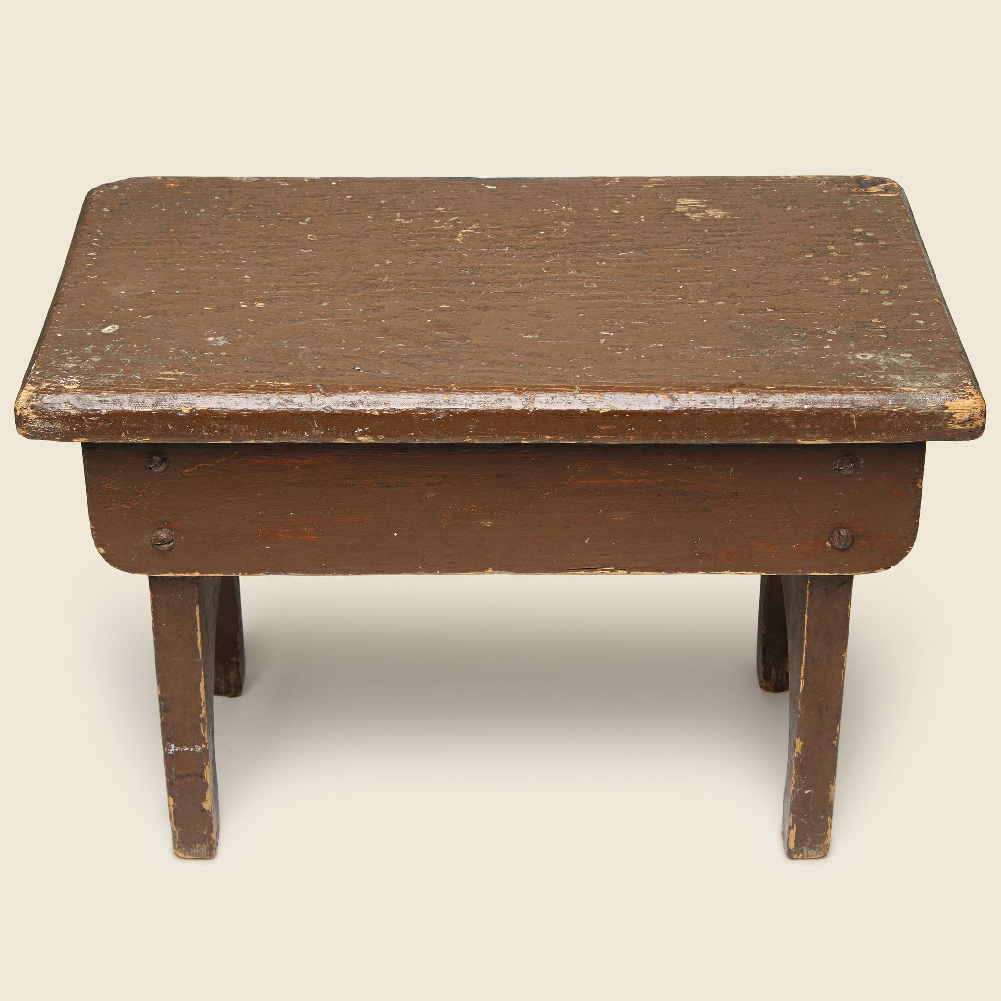 Small Primitive Wooden Stool #3 - Vintage - STAG Provisions - One & Done - Furniture