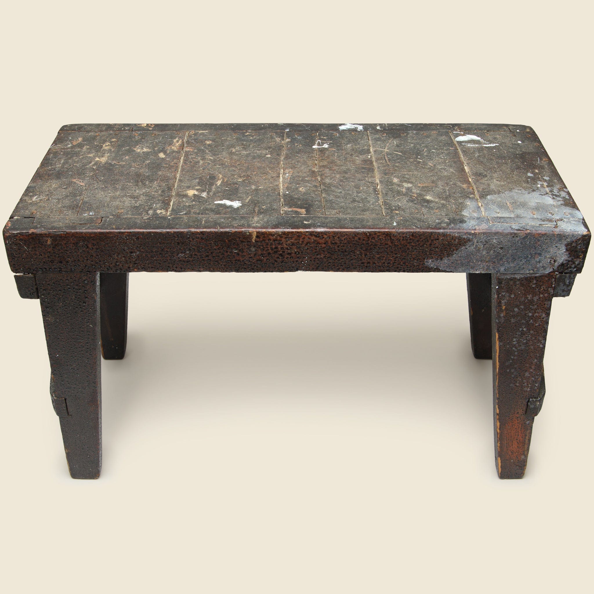Small Primitive Wooden Stool #4 - Vintage - STAG Provisions - One & Done - Furniture