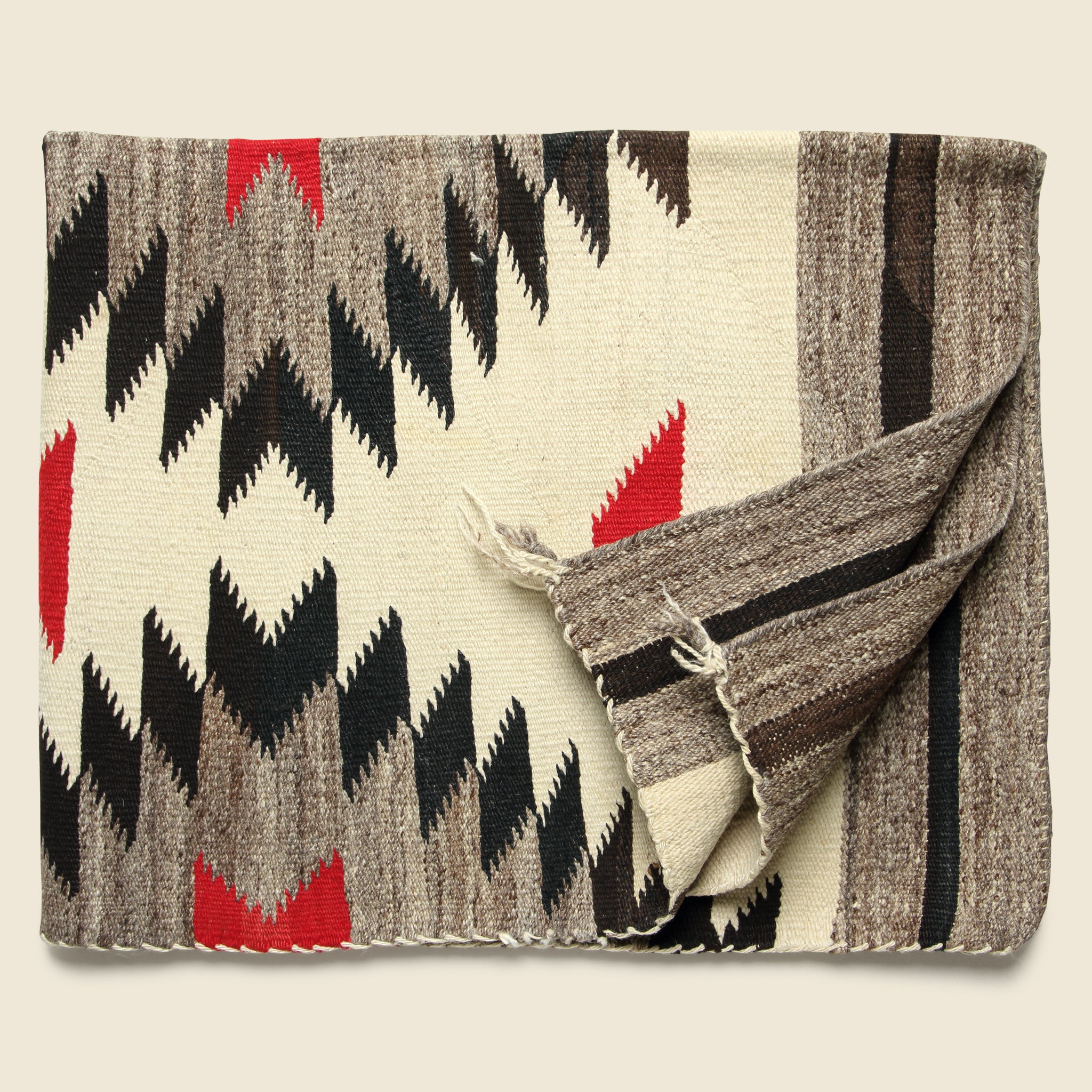 1930s Diamond Navajo Woven Rug - Vintage - STAG Provisions - One & Done - Blankets & Textiles