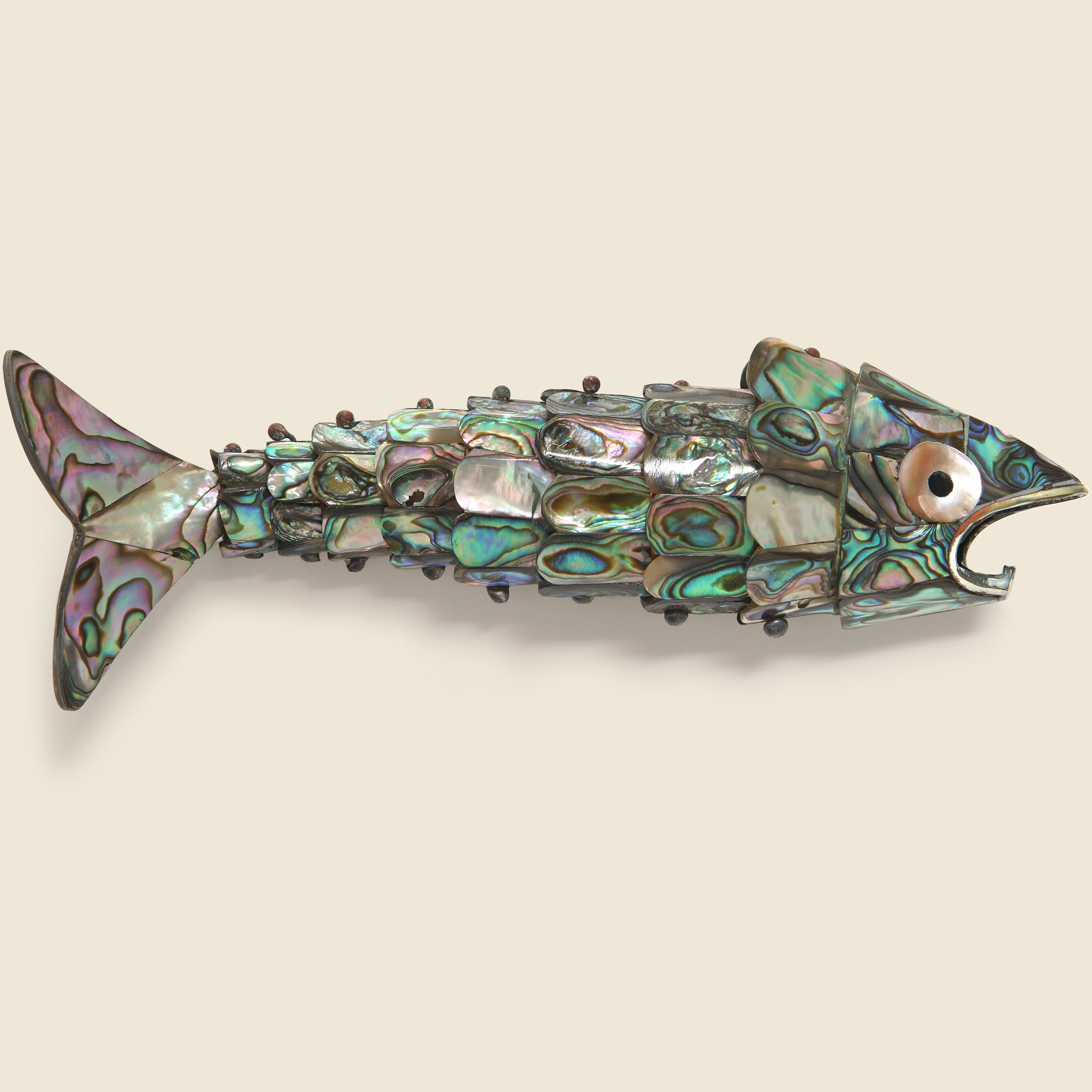 Vintage Abalone Fish Bottle Opener - Vintage - STAG Provisions - One & Done - Miscellaneous