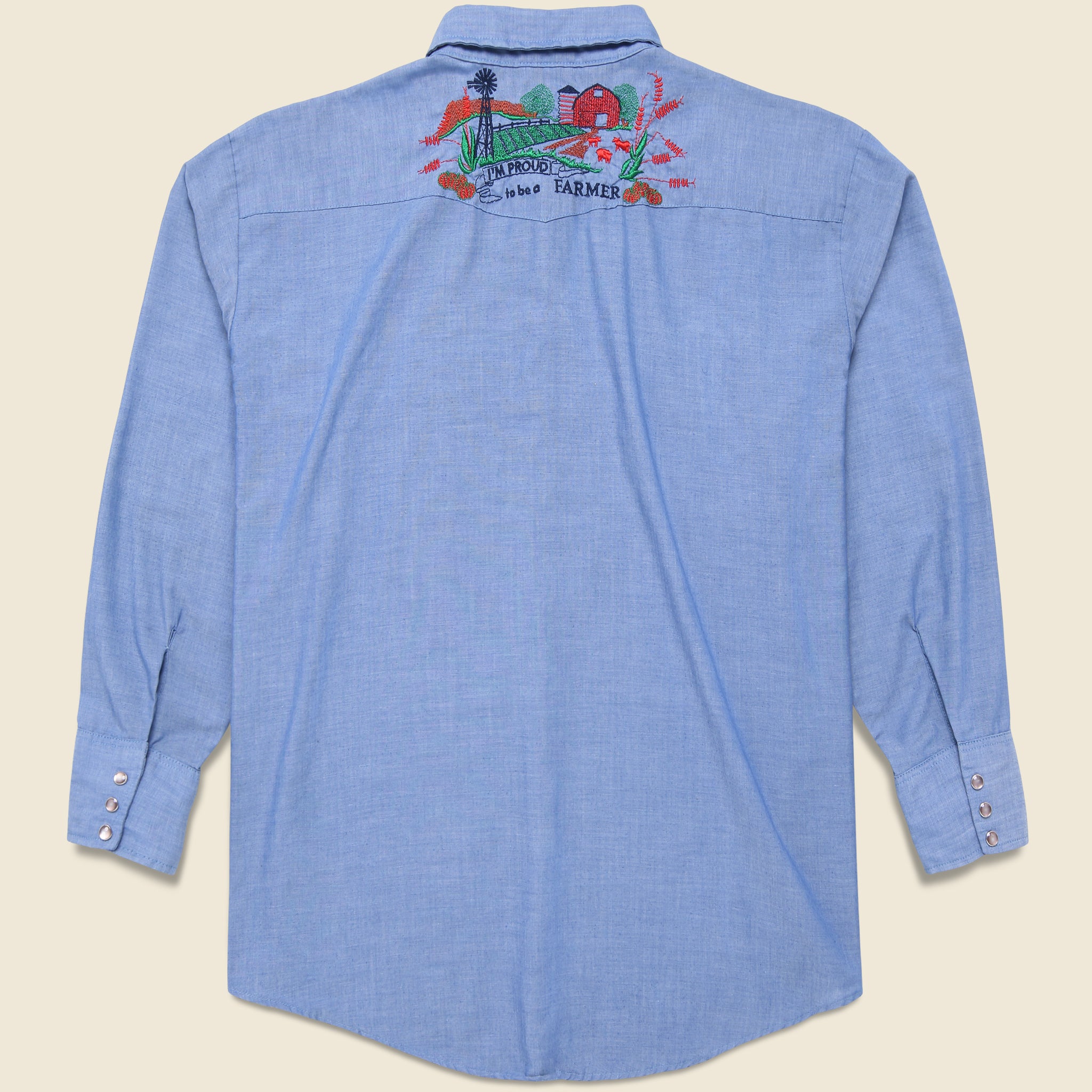 Vintage Embroidered Western Shirt - Vintage - STAG Provisions - One & Done - Miscellaneous