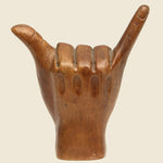 Wooden Shaka Hand Carving - Vintage - STAG Provisions - One & Done - Miscellaneous