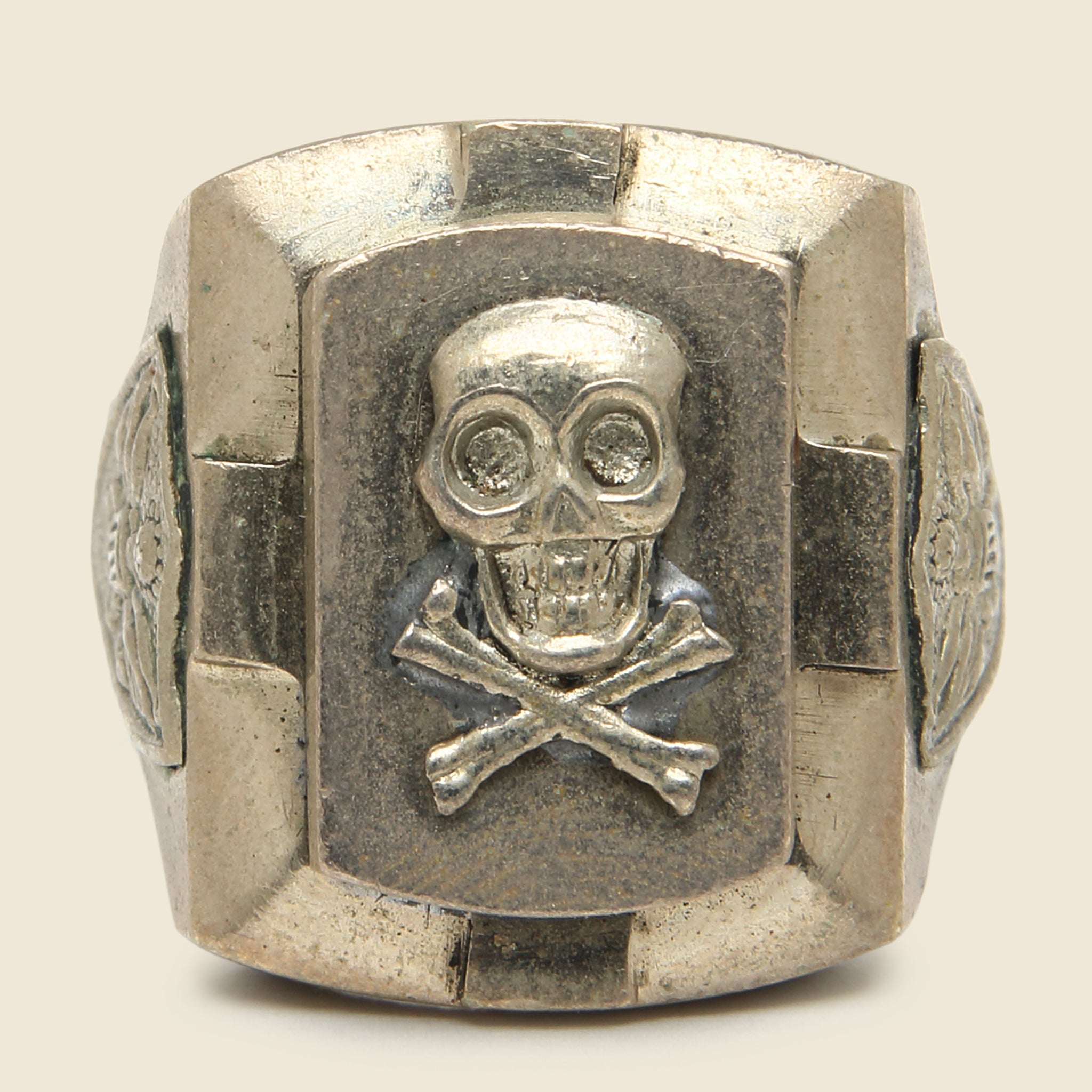 Vintage Mexican Biker Souvenir Skull Ring - Vintage - STAG Provisions - One & Done - Accessories & Jewelry